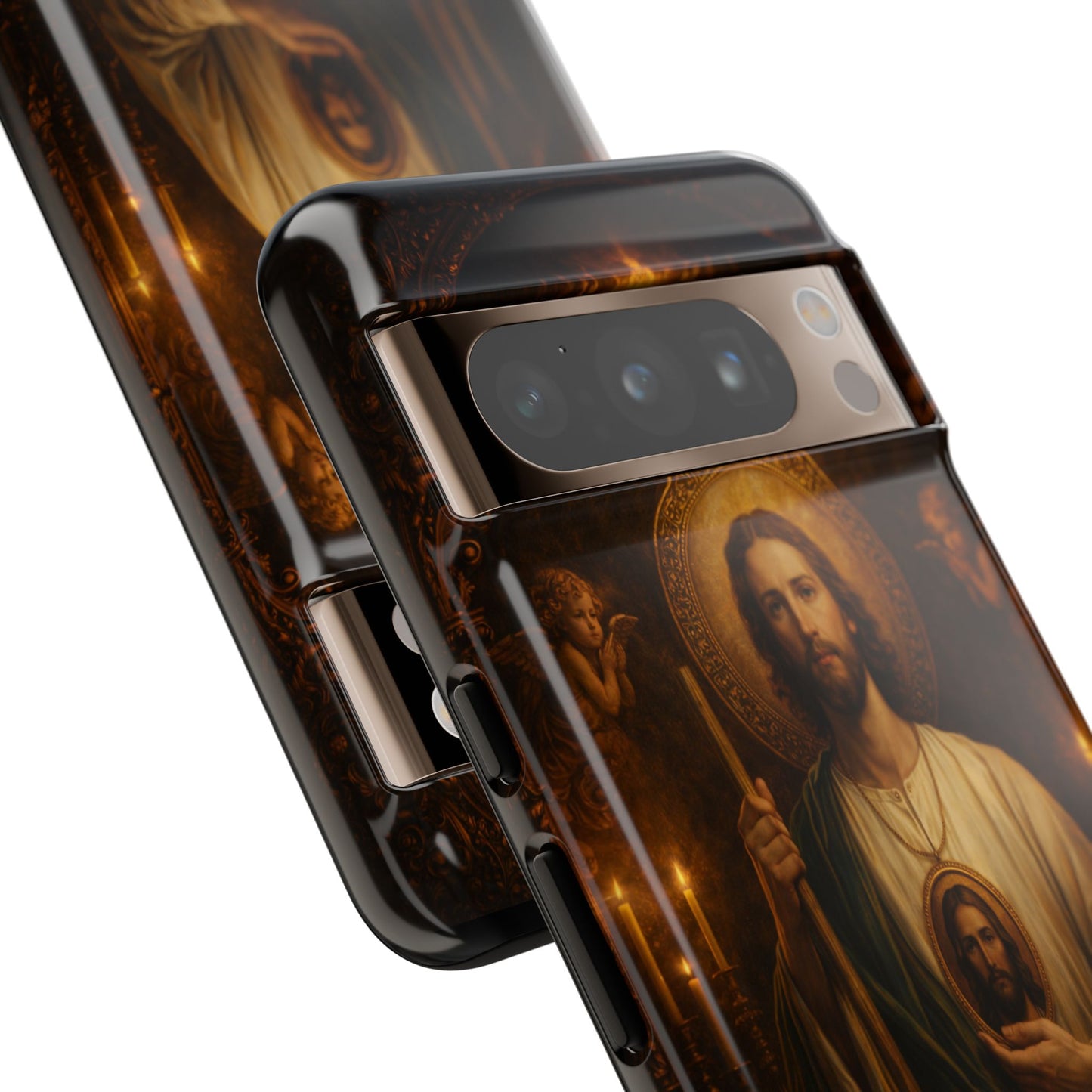 San Judas Phone Case Saint Jude Catholic Saint Religious Art Portrait Tough