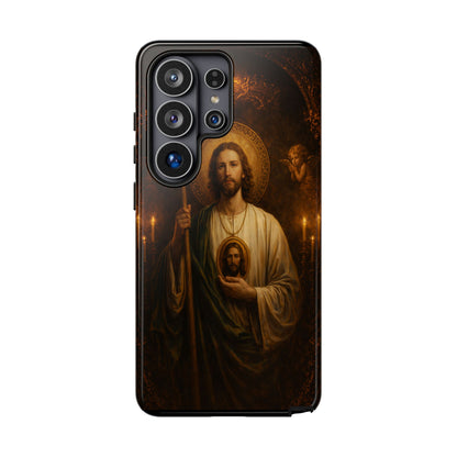 San Judas Phone Case Saint Jude Catholic Saint Religious Art Portrait Tough