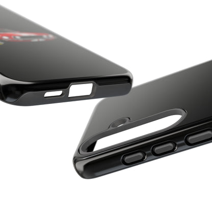 Red Muscle Car Phone Case – Classic Car Racing Tough Protective Case
