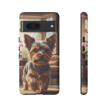 Yorkshire Terrier Phone Case – Cute Yorkie Puppy Tough Case (iPhone, Samsung, Pixel)