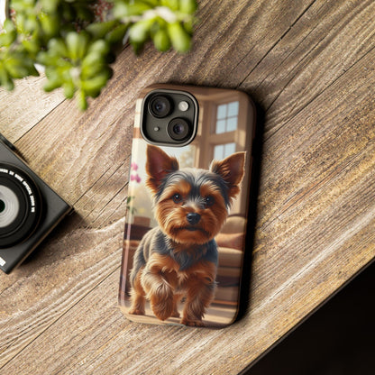 Yorkshire Terrier Phone Case – Cute Yorkie Puppy Tough Case (iPhone, Samsung, Pixel)