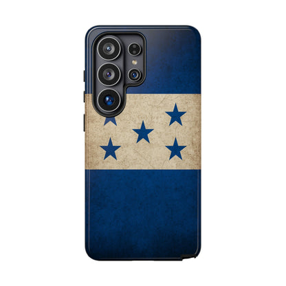 Honduras Flag Phone Case | Vintage Honduran Flag iPhone & Samsung Tough Protective Case