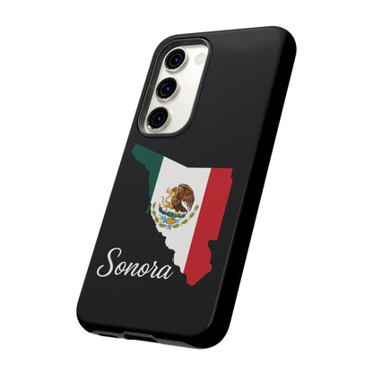 Sonora Mexico Flag Map Phone Case | Mexican American Pride Tough Case for iPhone & Samsung