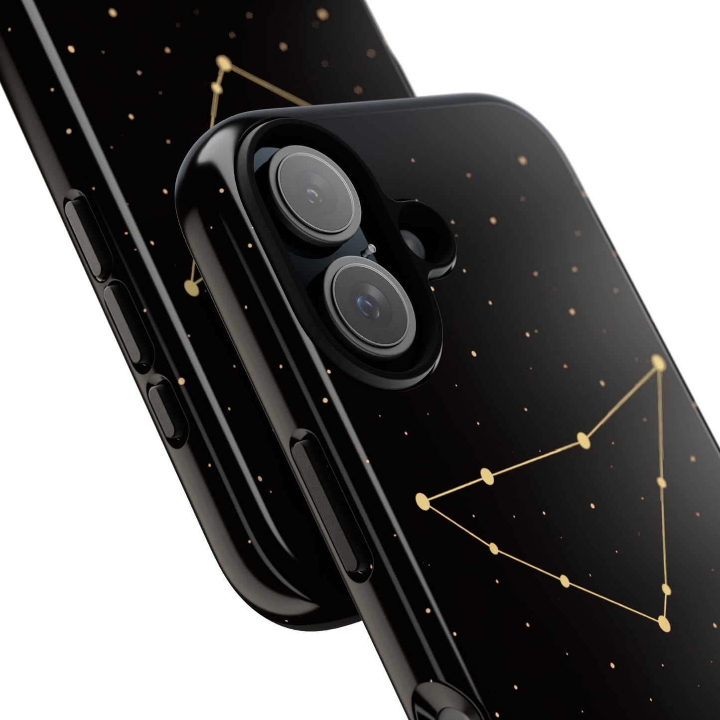 Capricorn Zodiac Constellation Phone Case – Luxe Gold Celestial Cover