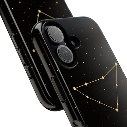 Capricorn Zodiac Constellation Phone Case – Luxe Gold Celestial Cover