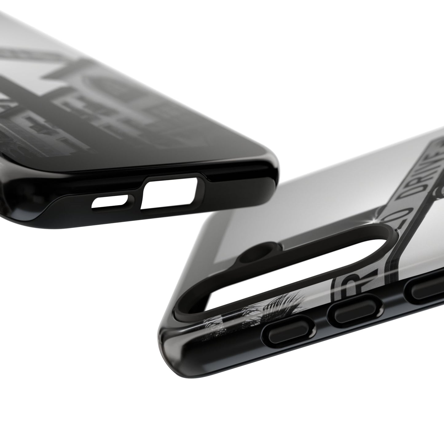Rodeo Drive Phone Case | Los Angeles Aesthetic Black & White Photography | Luxury LA Street Tough Case for iPhone & Samsung