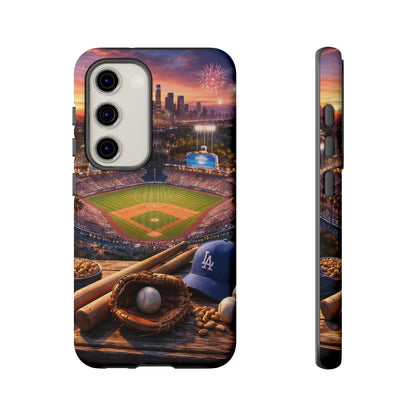 Baseball Sunset Stadium Phone Case LA Game Day Sports Aesthetic Case