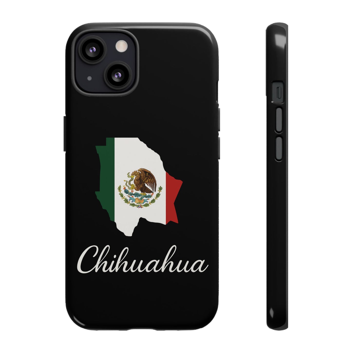 Chihuahua Mexico Flag Map Phone Case | Mexican American Pride Tough Case for iPhone & Samsung