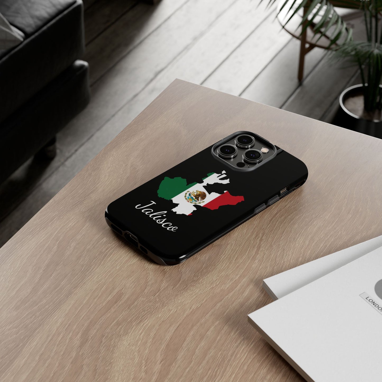 Jalisco Mexico Flag Map Phone Case | Mexican American Pride Tough Case for iPhone & Samsung