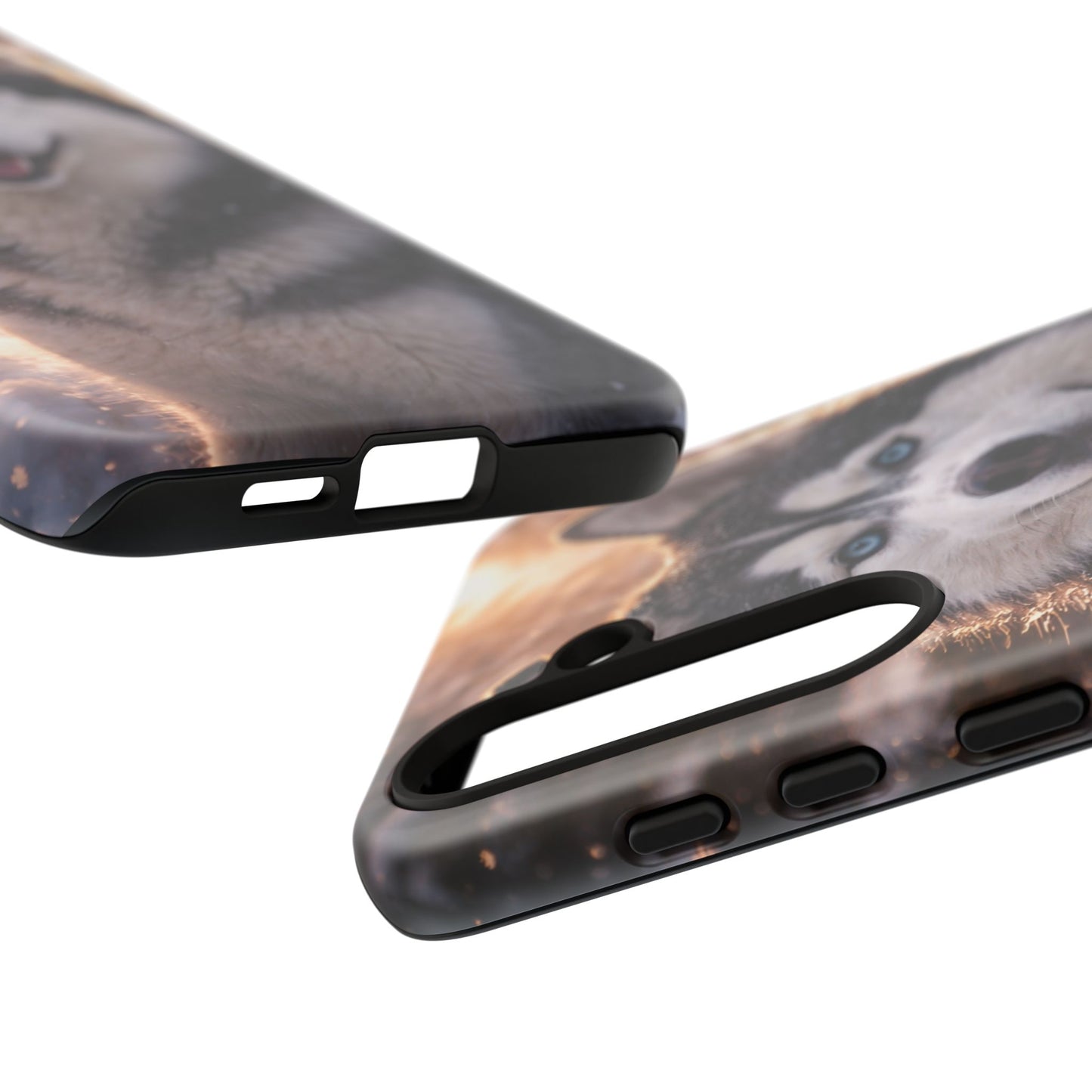 Siberian Husky Tough Phone Case | Blue Eyes Dog Cover Protective iPhone Case
