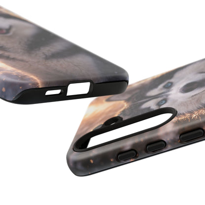 Siberian Husky Tough Phone Case | Blue Eyes Dog Cover Protective iPhone Case