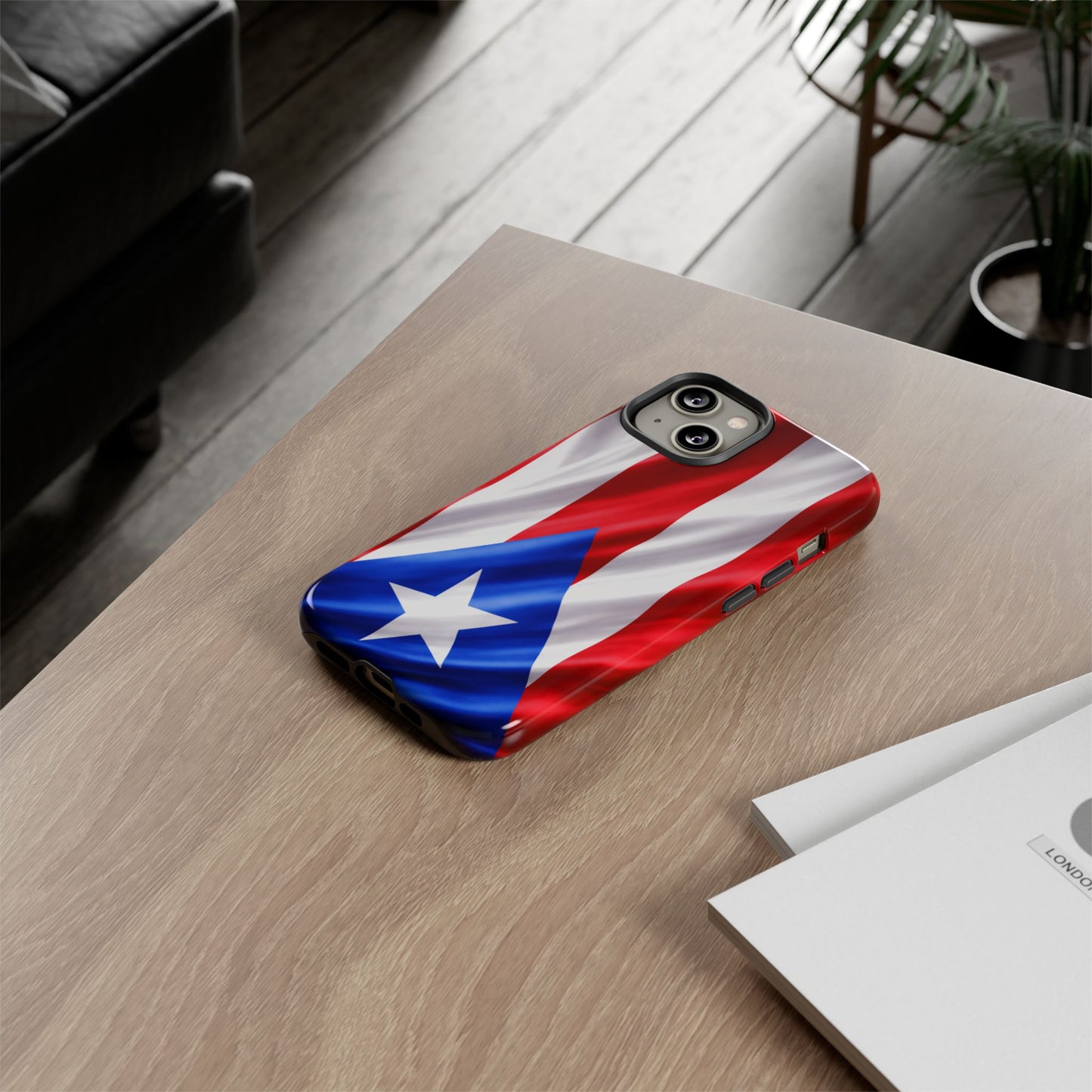 Puerto Rico Flag Phone Case | Boricua Pride Tough Case | Puerto Rican Flag Protective Cover for iPhone & Samsung