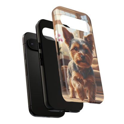 Yorkshire Terrier Phone Case – Cute Yorkie Puppy Tough Case (iPhone, Samsung, Pixel)