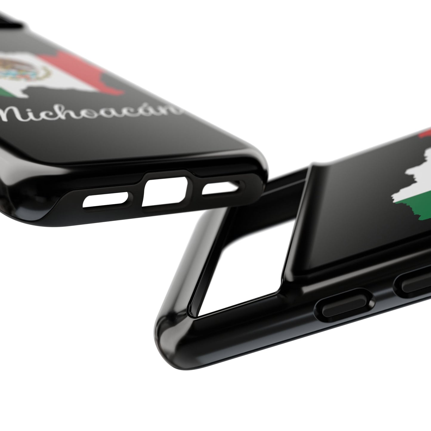 Michoacán Mexico Flag Map Phone Case | Mexican American Pride Tough Case for iPhone & Samsung