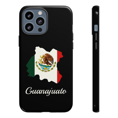 Guanajuato Mexico Flag Map Phone Case | Mexican American Pride Tough Case for iPhone & Samsung