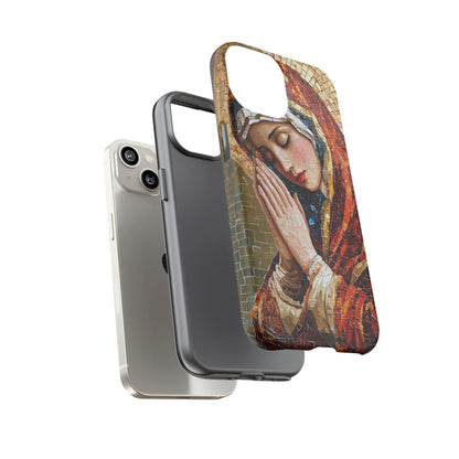 Virgin Mary Phone Case, Catholic Phone Case, Christian Aesthetic Case, Religious iPhone Case, Saint Art Case, Faith Gift