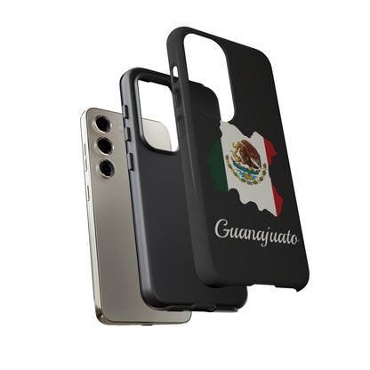 Guanajuato Mexico Flag Map Phone Case | Mexican American Pride Tough Case for iPhone & Samsung