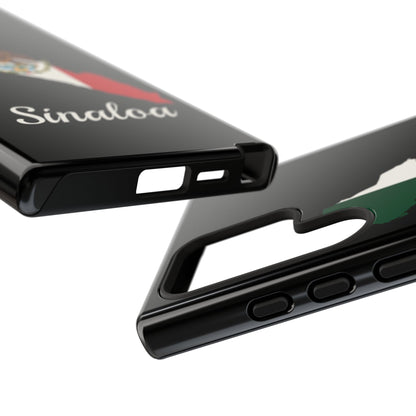 Sinaloa Mexico Flag Map Phone Case | Mexican American Pride Tough Case for iPhone & Samsung