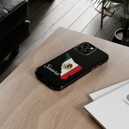 Sonora Mexico Flag Map Phone Case | Mexican American Pride Tough Case for iPhone & Samsung