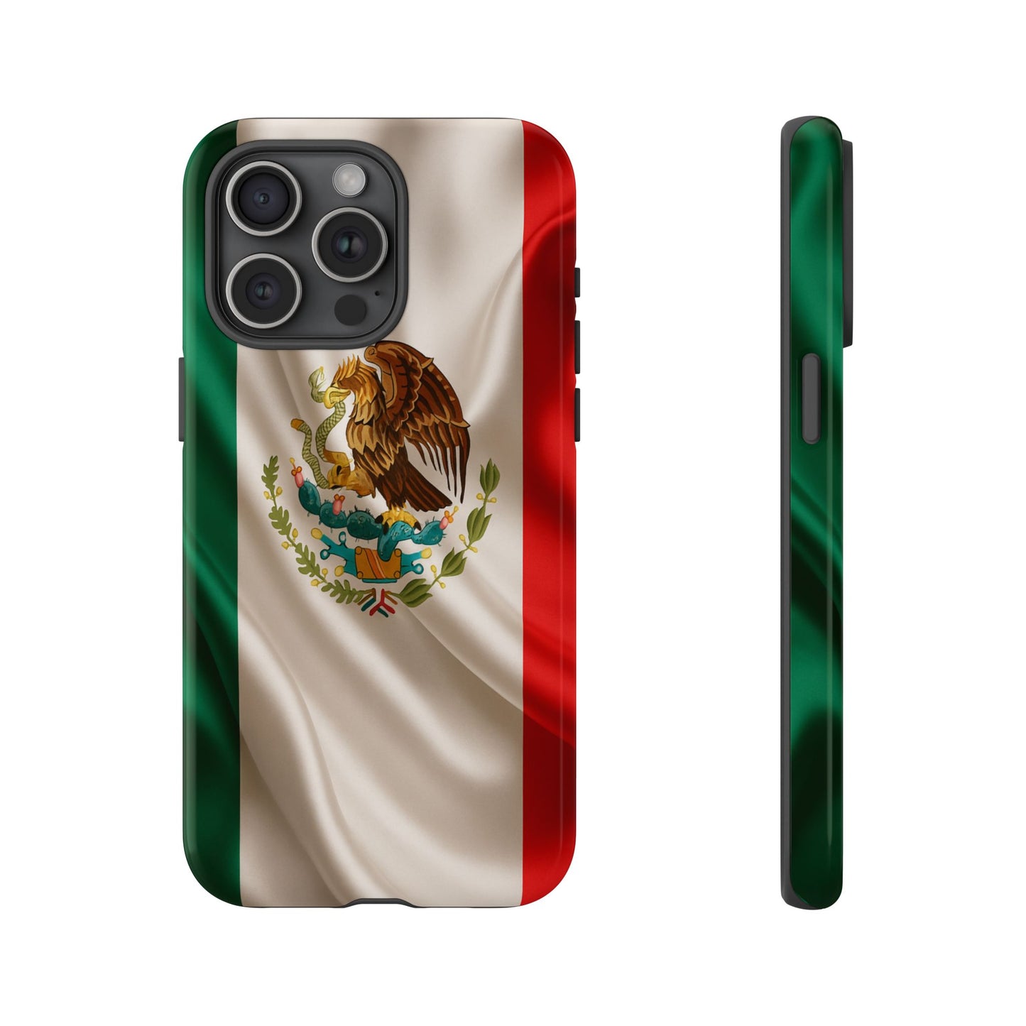 Mexico Flag Phone Case | Mexican Pride iPhone & Samsung Case | Tricolor Aesthetic Tough Protective Cover