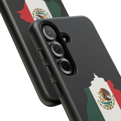 Aguascalientes Mexico Flag Map Phone Case | Mexican American Pride Tough Case for iPhone & Samsung