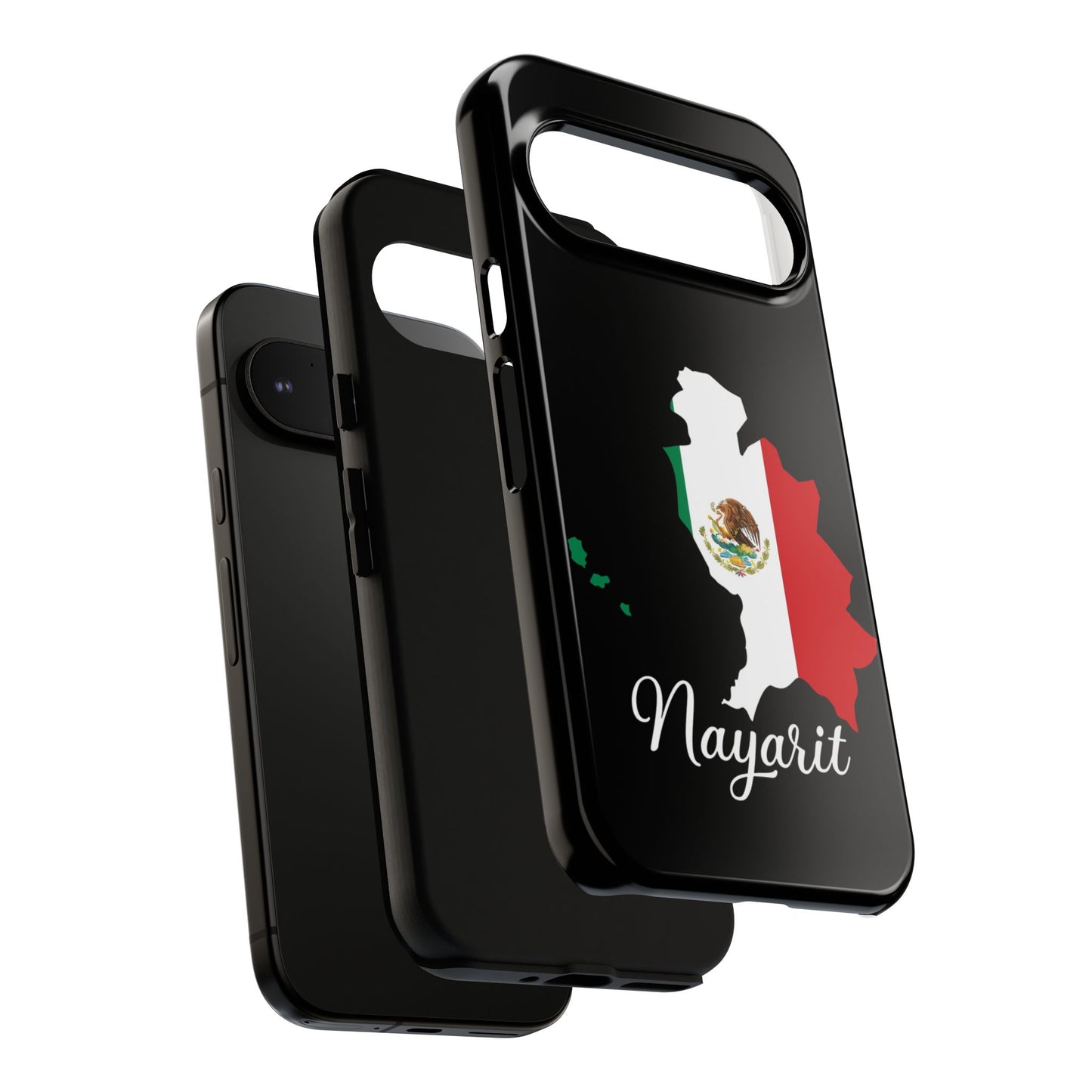 Nayarit Mexico Flag Map Phone Case | Mexican American Pride Tough Case for iPhone & Samsung