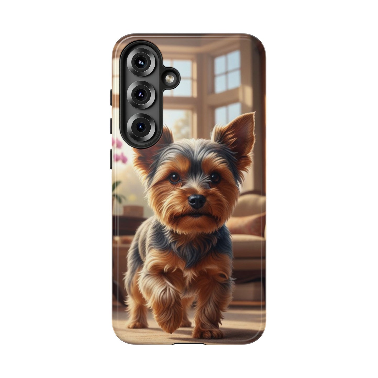 Yorkshire Terrier Phone Case – Cute Yorkie Puppy Tough Case (iPhone, Samsung, Pixel)