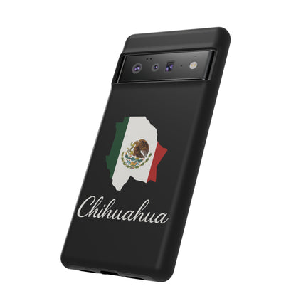 Chihuahua Mexico Flag Map Phone Case | Mexican American Pride Tough Case for iPhone & Samsung