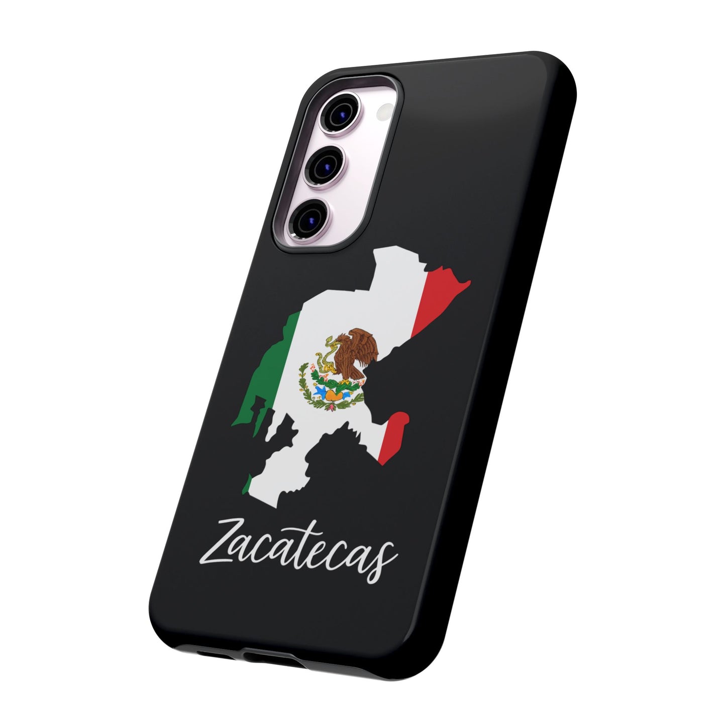 Zacatecas Mexico Flag Map Phone Case | Mexican American Pride Tough Case for iPhone & Samsung