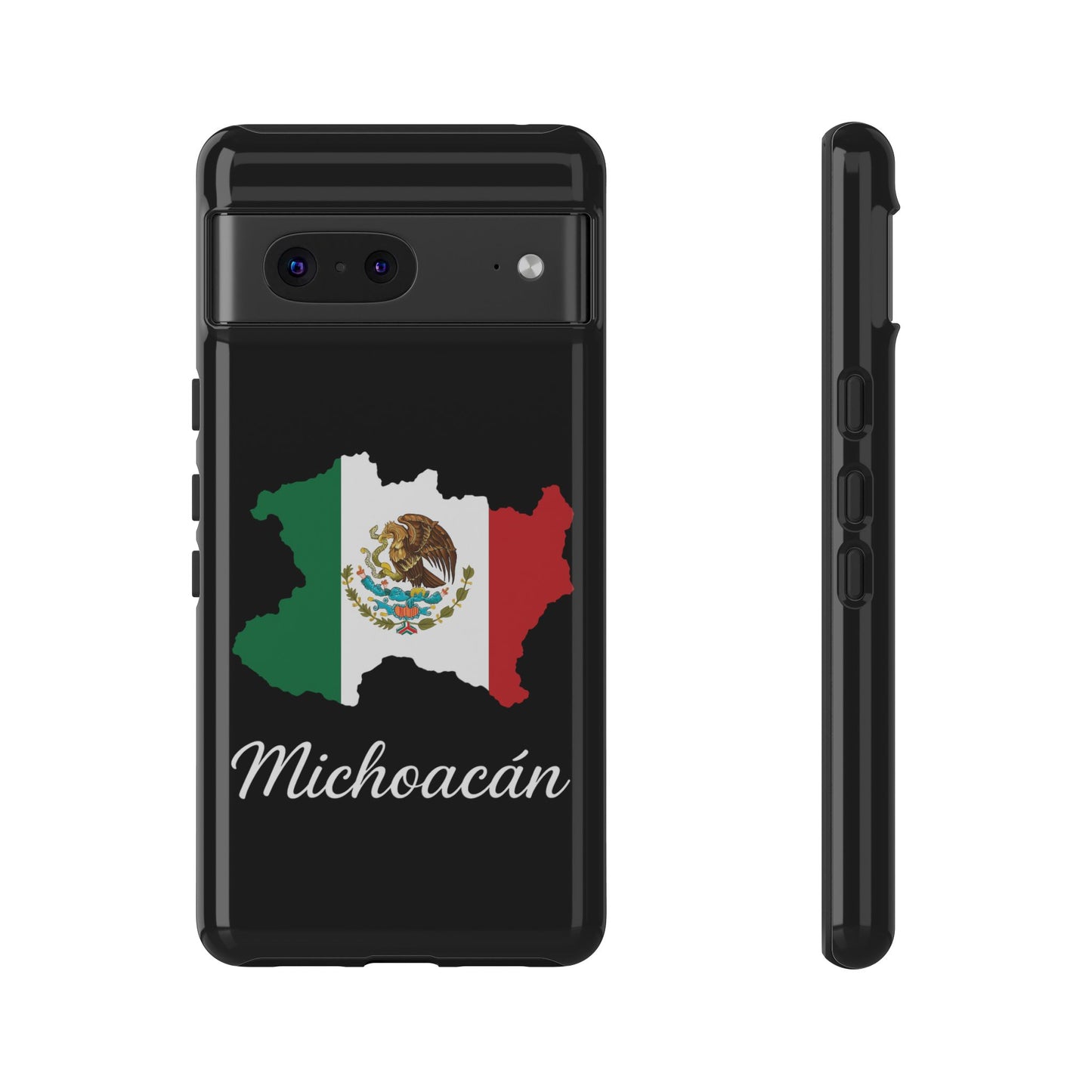 Michoacán Mexico Flag Map Phone Case | Mexican American Pride Tough Case for iPhone & Samsung