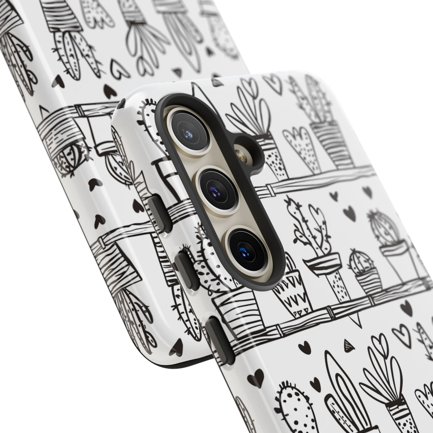 Cactus Succulent Phone Case Cute Plant Aesthetic iPhone Samsung Cover