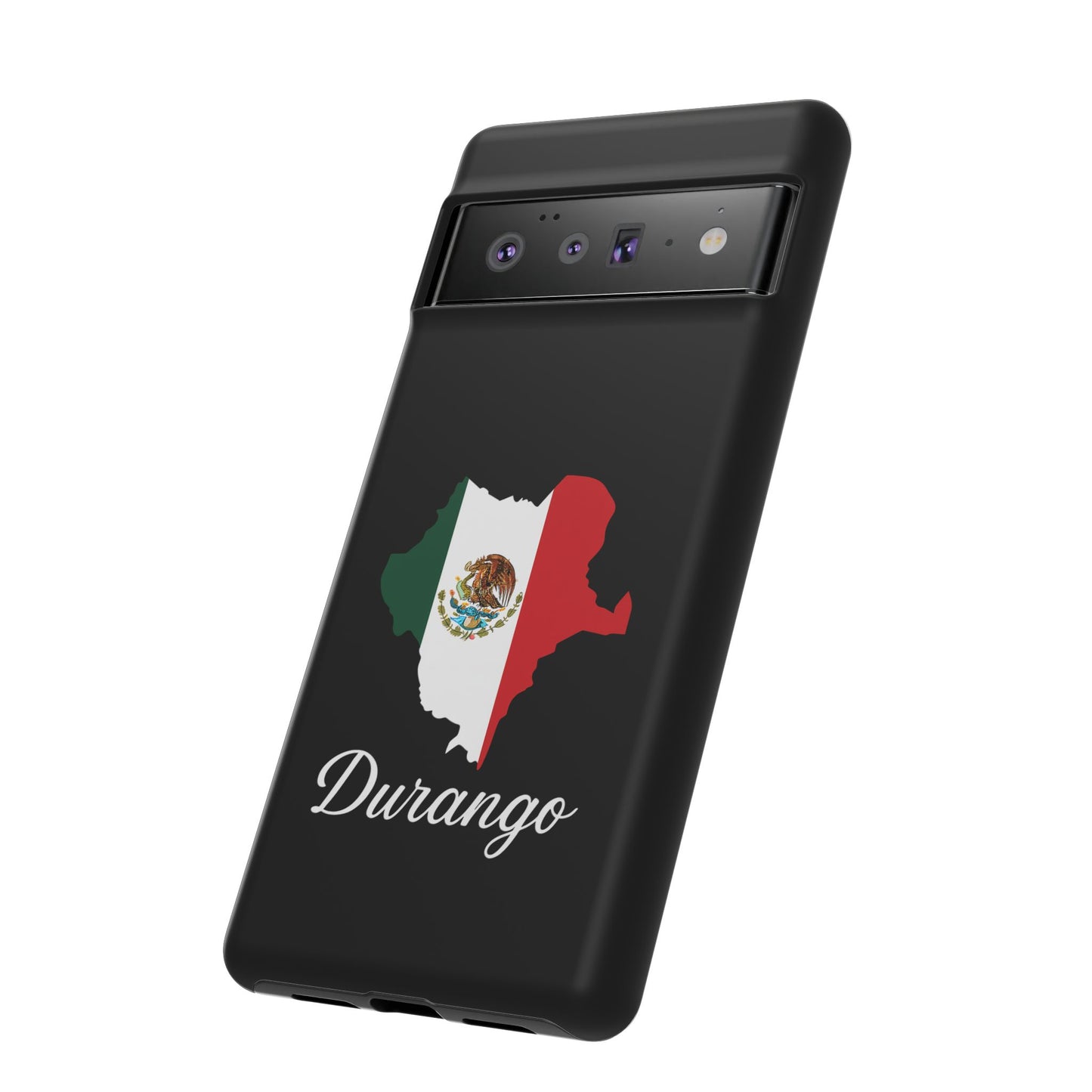 Durango Mexico Flag Map Phone Case | Mexican American Pride Tough Case for iPhone & Samsung