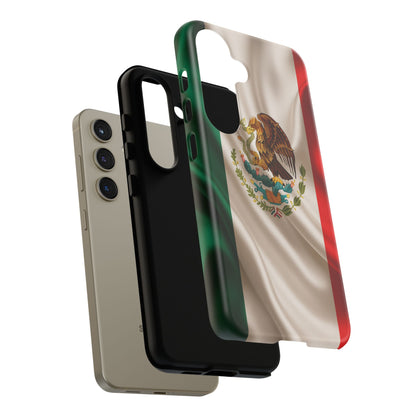 Mexico Flag Phone Case | Mexican Pride iPhone & Samsung Case | Tricolor Aesthetic Tough Protective Cover