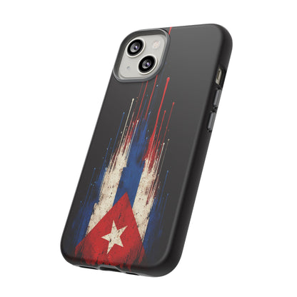 Cuban Flag Phone Case | Cuba Flag Tough Case | Patriotic Cuban Pride iPhone Samsung Protective Cover