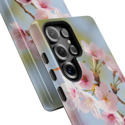 Cherry Blossom Phone Case – Pink Floral Tough Case (iPhone, Samsung Galaxy, Pixel)