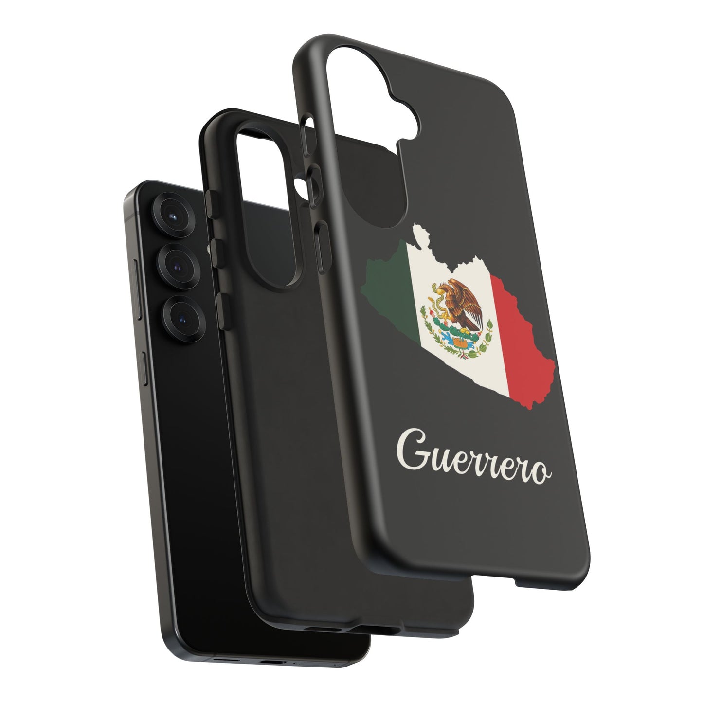 Guerrero Mexico Flag Map Phone Case | Mexican American Pride Tough Case for iPhone & Samsung