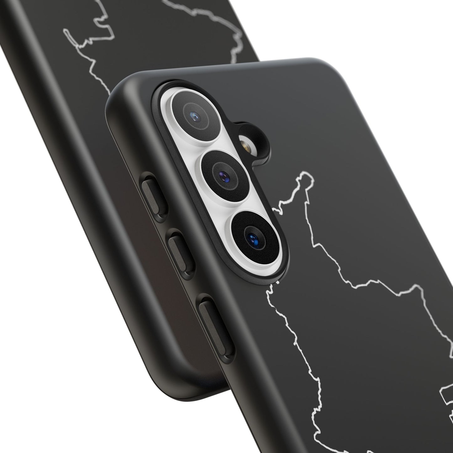 Colombia Outline Phone Case – Minimal Country Map Tough Case (iPhone, Samsung, Pixel)