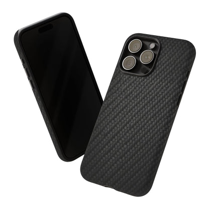 Carbon Fiber Inspired Phone Case – Rugged Slim Protective Tech Case for iPhone & Samsung