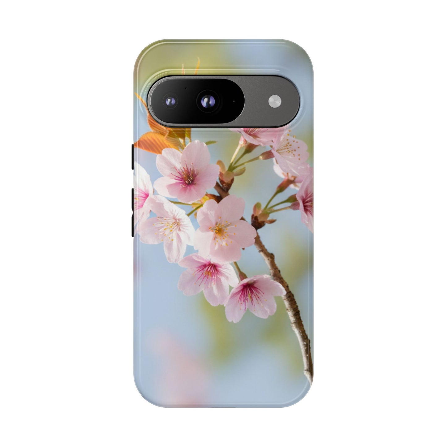 Cherry Blossom Phone Case – Pink Floral Tough Case (iPhone, Samsung Galaxy, Pixel)