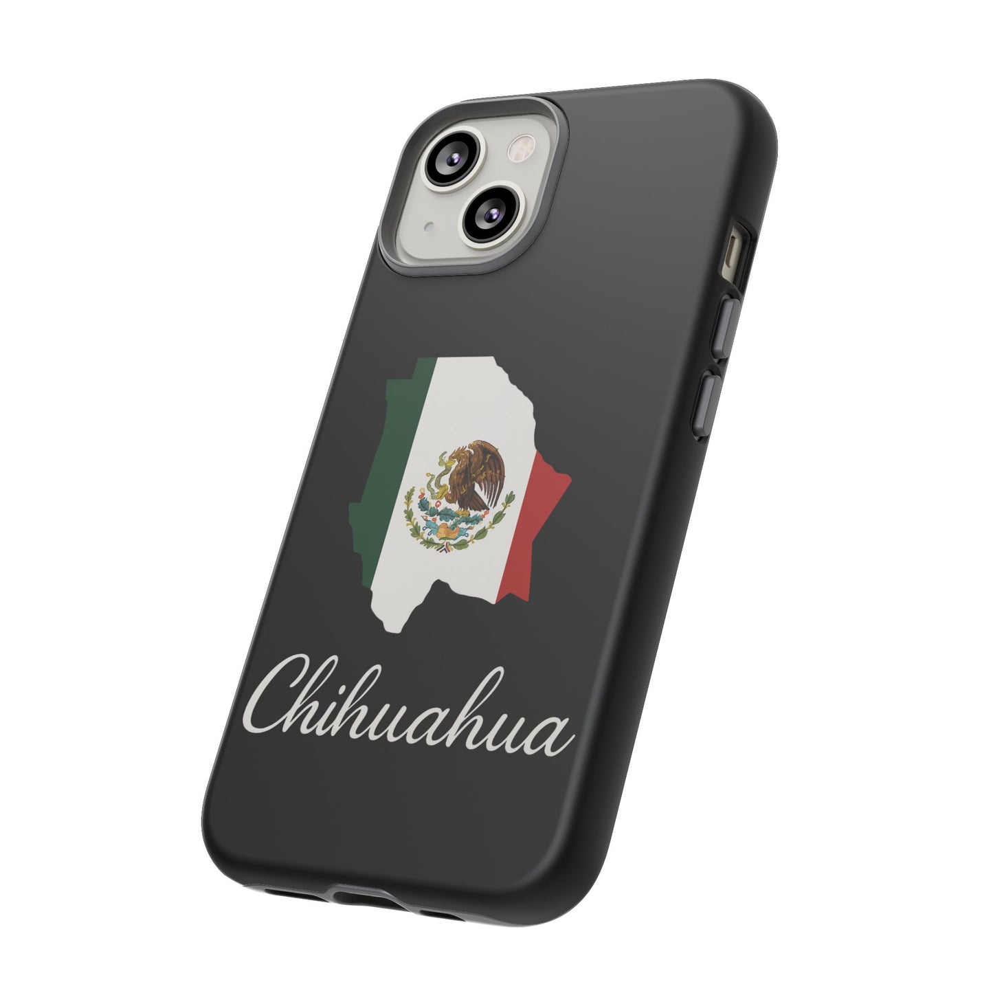 Chihuahua Mexico Flag Map Phone Case | Mexican American Pride Tough Case for iPhone & Samsung
