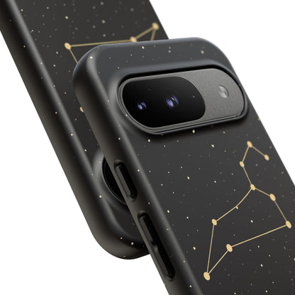 Leo Zodiac Constellation Phone Case – Luxe Gold Celestial Cover