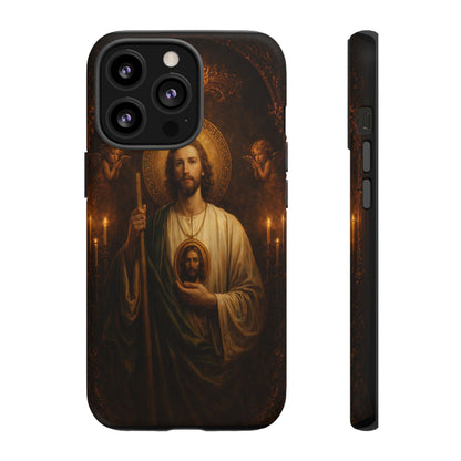 San Judas Phone Case Saint Jude Catholic Saint Religious Art Portrait Tough