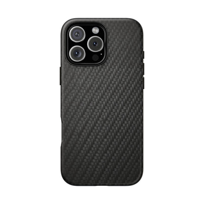 Carbon Fiber Inspired Phone Case – Rugged Slim Protective Tech Case for iPhone & Samsung