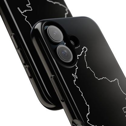 Colombia Outline Phone Case – Minimal Country Map Tough Case (iPhone, Samsung, Pixel)