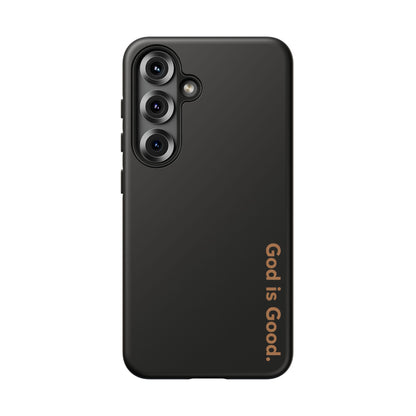 God Is Good Phone Case Minimal Aesthetic Christian Tough Cover