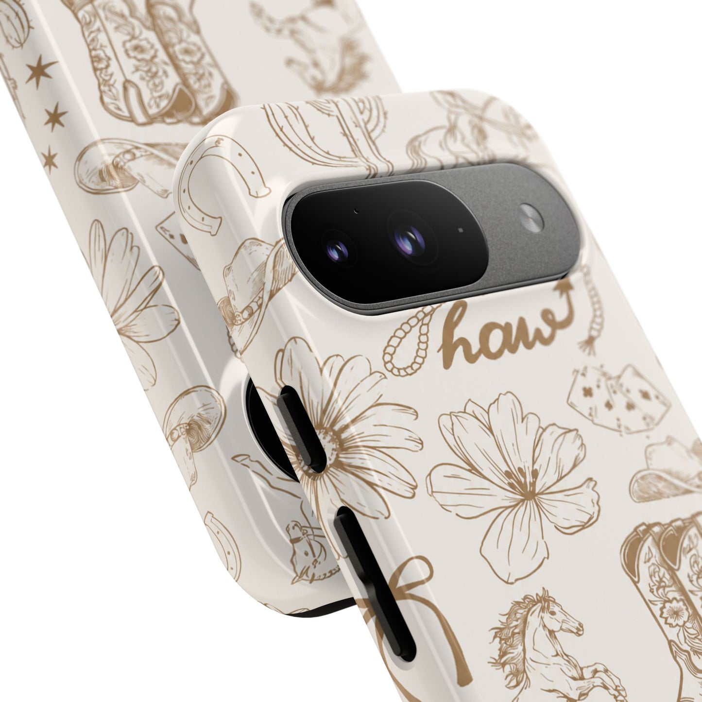Western Cowgirl Phone Case for iPhone Samsung Galaxy Pixel Tough Case
