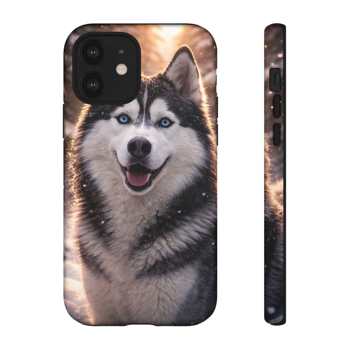 Siberian Husky Tough Phone Case | Blue Eyes Dog Cover Protective iPhone Case