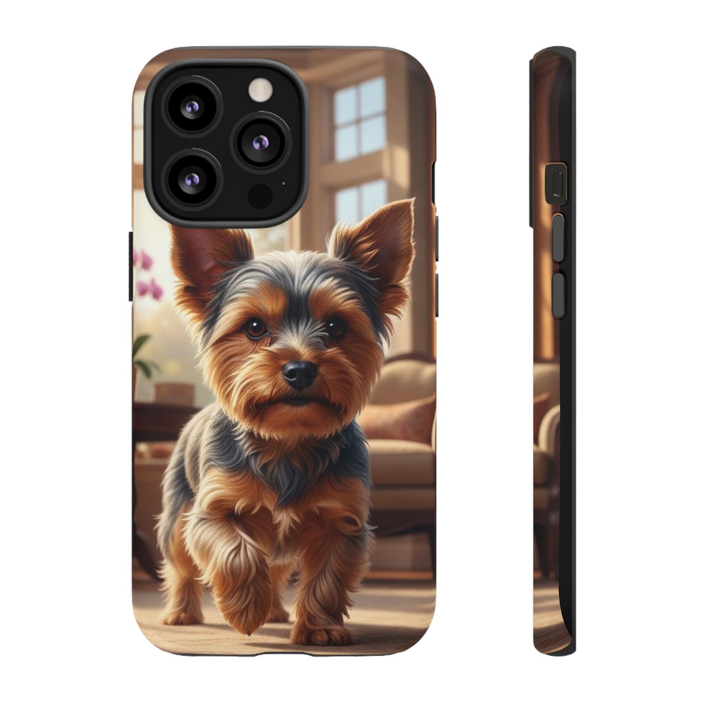 Yorkshire Terrier Phone Case – Cute Yorkie Puppy Tough Case (iPhone, Samsung, Pixel)
