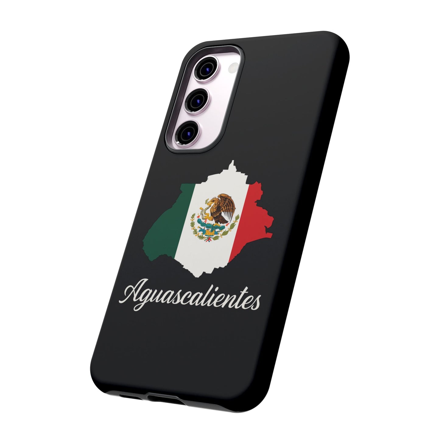 Aguascalientes Mexico Flag Map Phone Case | Mexican American Pride Tough Case for iPhone & Samsung