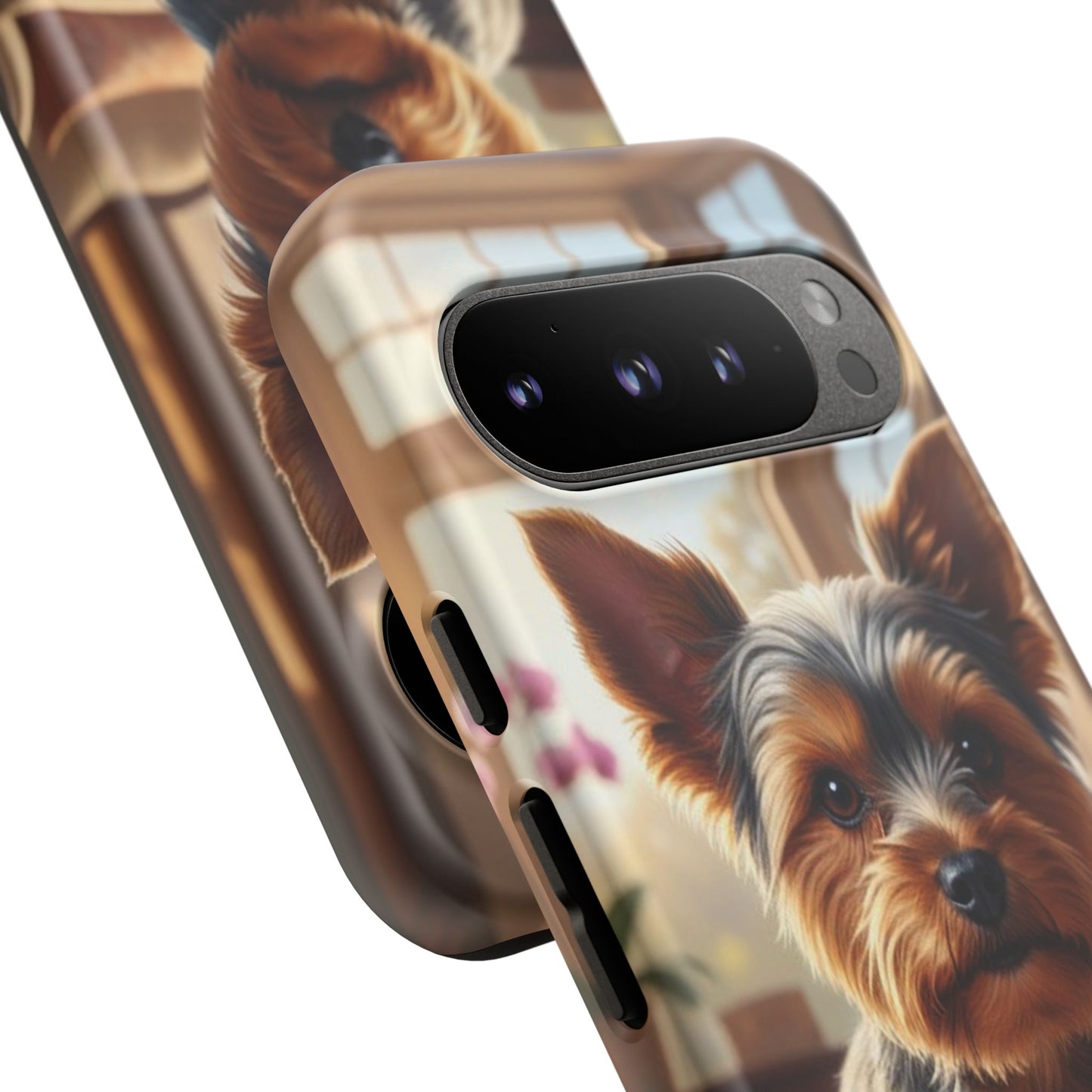 Yorkshire Terrier Phone Case – Cute Yorkie Puppy Tough Case (iPhone, Samsung, Pixel)